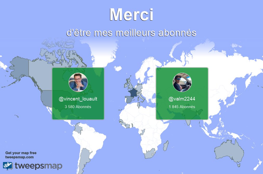 Latitude GPS (@latitudegroupe) on Twitter photo Un merci spécial à mes meilleurs nouveaux abonnés cette semaine <a href="/vincent_louault/">Vincent Louault</a>, <a href="/valm2244/">Matthey Valentin</a> Un merci spécial à mes meilleurs nouveaux abonnés cette semaine <a href="/vincent_louault/">Vincent Louault</a>, <a href="/valm2244/">Matthey Valentin</a>