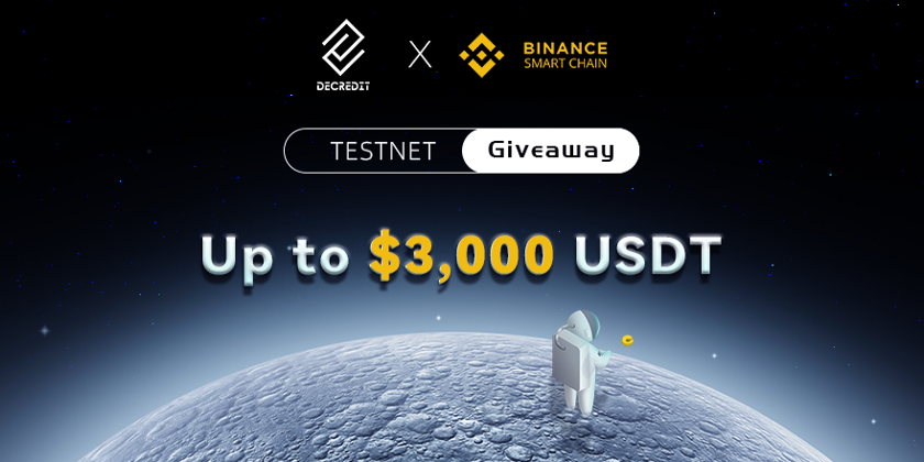 webounty_io's tweet photo. #Giveaway #DeCredit 

🎁100 $USDT | 5 days
👉Testnet LIVE 💻  https://t.co/eLa7hbQI7a
⏰Period: Until to  7 Sep. (UTC)

💰100 $USDT for 10 lucky guys who retweet its pinned Tweet. 

✅RT &amp; Like &amp; Follow @webounty_io @DeCredit001 

😍Tag 3 friends &amp; Comment your USDT TRC20 address https://t.co/2PRUYS2dHo