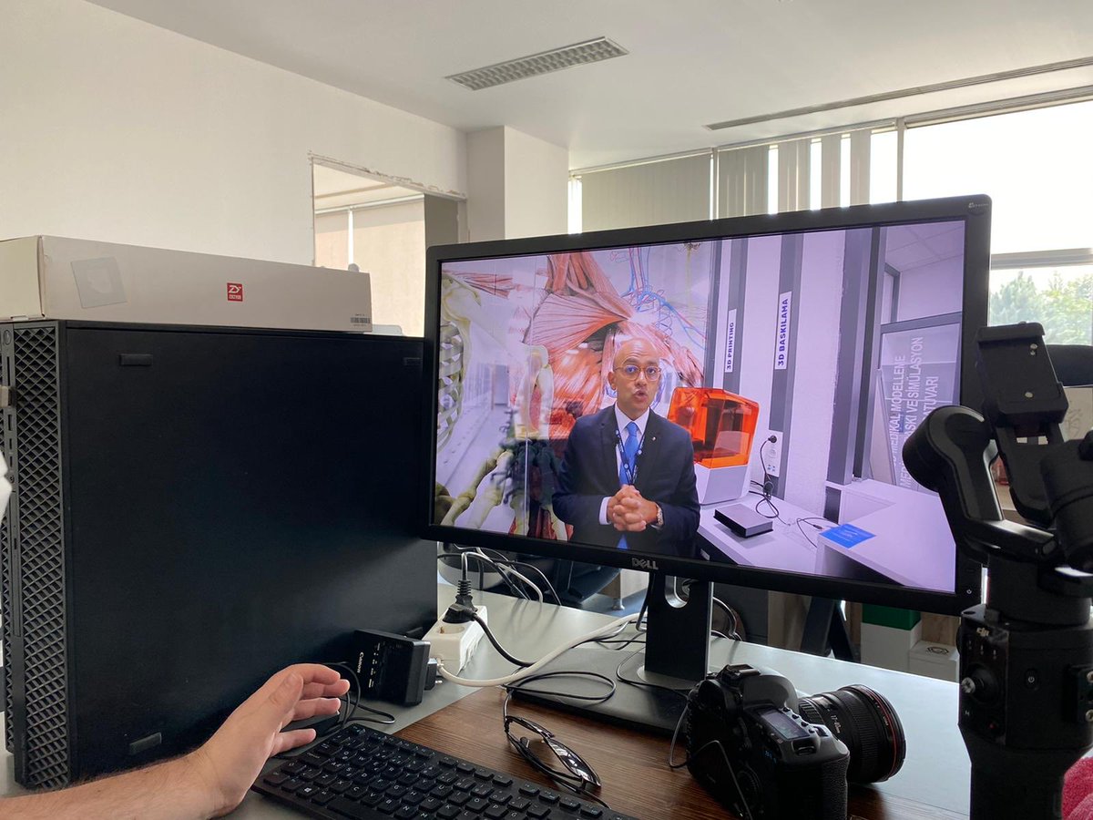Prof. Emre Huri, MD, PhD, FEBU (@emrehuri_md) on Twitter photo LHÜ- SİNERG 3D Lab <a href="/BTechInnovation/">BTech Innovation</a> çekim anlarından bir kare ! Güzel bir üniversite-sanayi iş birliği örneği. #3Dmodelleme #3Dprinting #3Dsimulasyon LHÜ- SİNERG 3D Lab <a href="/BTechInnovation/">BTech Innovation</a> çekim anlarından bir kare ! Güzel bir üniversite-sanayi iş birliği örneği. #3Dmodelleme #3Dprinting #3Dsimulasyon