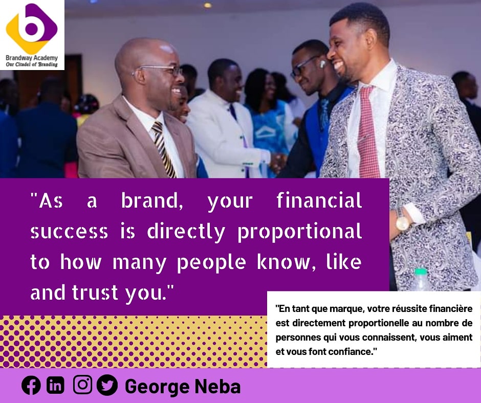 george_neba's tweet image. Brandmorning, Thought Leaders. Hearty regards! 2day, #brandivation zooms-in on the inter-connectivity btwn ur #knowability, #likeability &amp;amp; #trustability &amp;amp; ur financial success bit.ly/3BBnYI6
Enjoy! Like, comment &amp;amp; share the post. #PersonalBrandingMatters #Brandivate