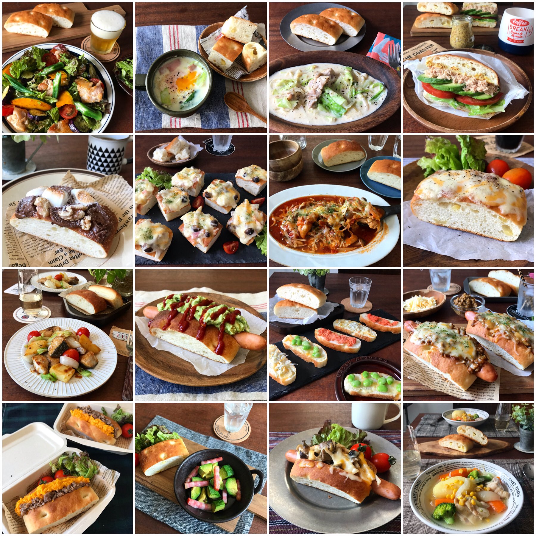 山本ゆり Syunkon レンジは600w On Twitter 超熟フォカッチャに合うレシピ 公式サイトで色々紹介してます どれも本当に美味しいんで良かったら観てください トースターがなかったらフライパンでもいいんで とにかく焼いて食べるのがお勧め シーズンレシピ