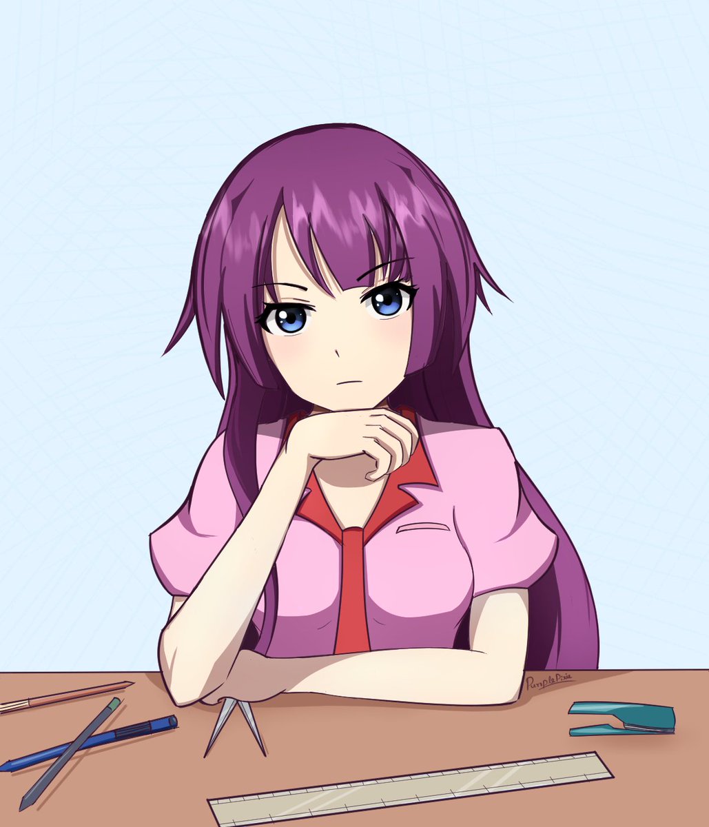 PurrplePixie's tweet photo. Senjougahara hitagi by me.
#senjougahara #purrplepixie https://t.co/MApayD0rQ2