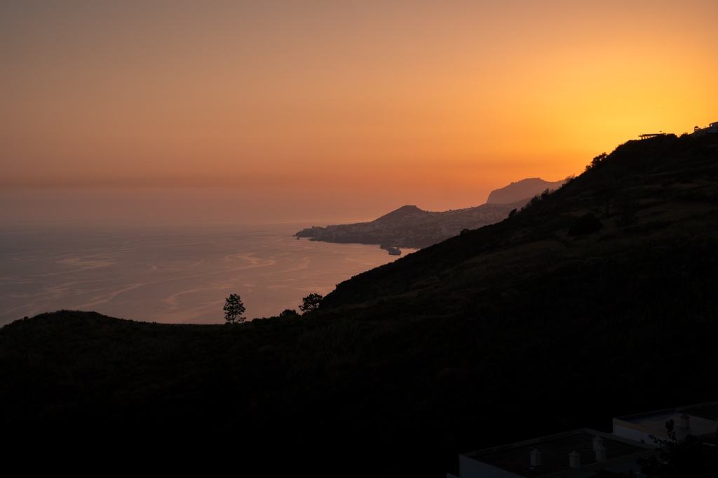 Here's the view from where we stayed in Madeira. Behind the hill you can spot a part of Funchal. 

Photo: Garajau/Madeira, August 2021

#madeiraisland #ilovemadeira #portuguesefamily #funchal⁠
#sunsets #sunsetphotography #sunsetlovers #goldenhour⁠
#landscape #mountainlovers