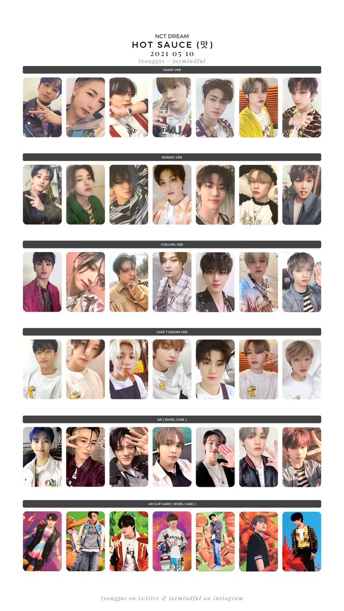 peachycollect's tweet photo. Giveaway Random Photocard Album NCT Dream Era Hot Sauce💫 [1 Win] 

-follow
-RT dan Rep done 

End ASAP

GOOD LUCK ❤️ https://t.co/qi1v5WCSCg