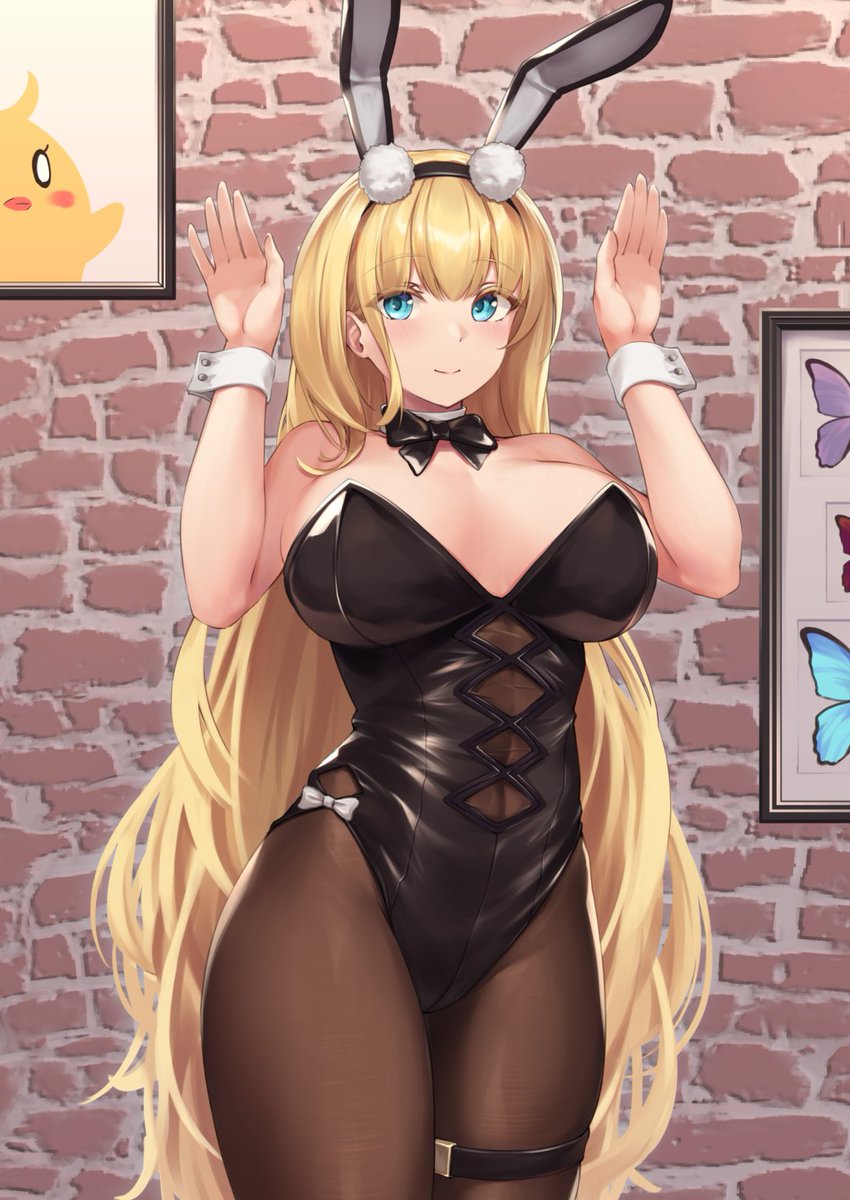 アズレン アズールレーン バニーノースカロライナ りぶつ Fanbox開設のイラスト