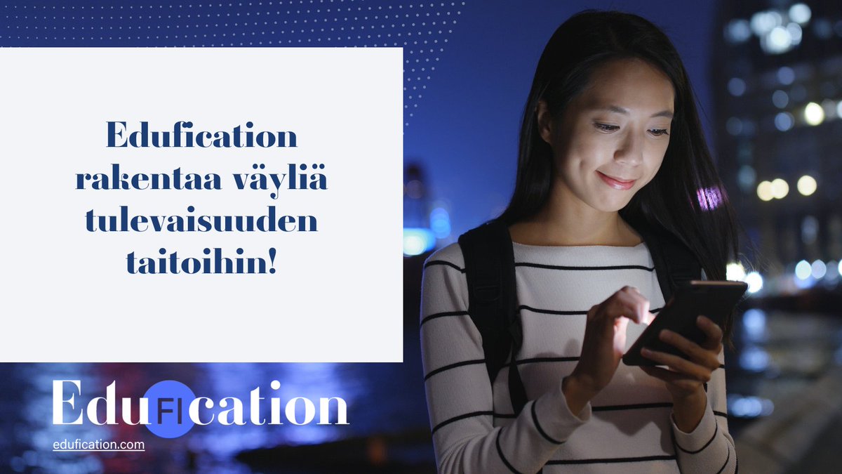Edufication -verkkopalvelu by <a href="/xamkfi/">Xamk</a> koostaa suomalaisen koulutuksen tuotteet ja palvelut yhteen paikkaan. #koulutusvienti #edufication #verkkokurssit #xamk