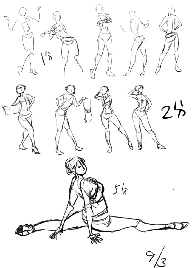 デッサンはじめて1か月 