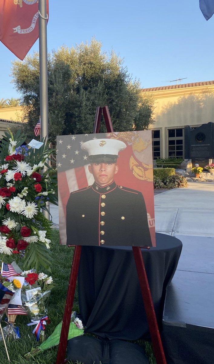 byallysonrae's tweet photo. Cheryl, #DylanMerola’s mother, stood at the podium and through tears shared that her son always wore military attire as a child.

“He wanted nothing more than to become a Marine… he joined the Marine Corps and proudly served his country to the highest degree.” https://t.co/umJ0xtbu5N