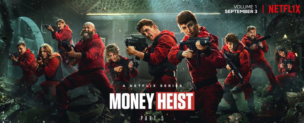 ComingSoonOTT's tweet photo. #MoneyHeist Day https://t.co/FKc5cFGplI