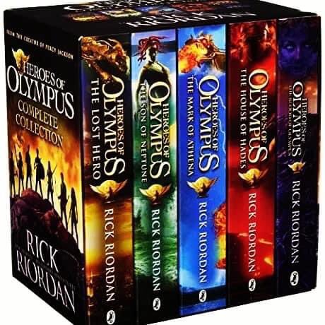 RjArivu's tweet photo. The 'Heroes of olympus complete collection (5 book slipcase)’ is a set of 5 books that will grip the readers thanks to its engaging storytelling and unique narration.
#soCunebooks #OnlinesoCunebooks #On_hand_delivery #Fastest_service #Reasonable_price https://t.co/4jv1s2cY7F
