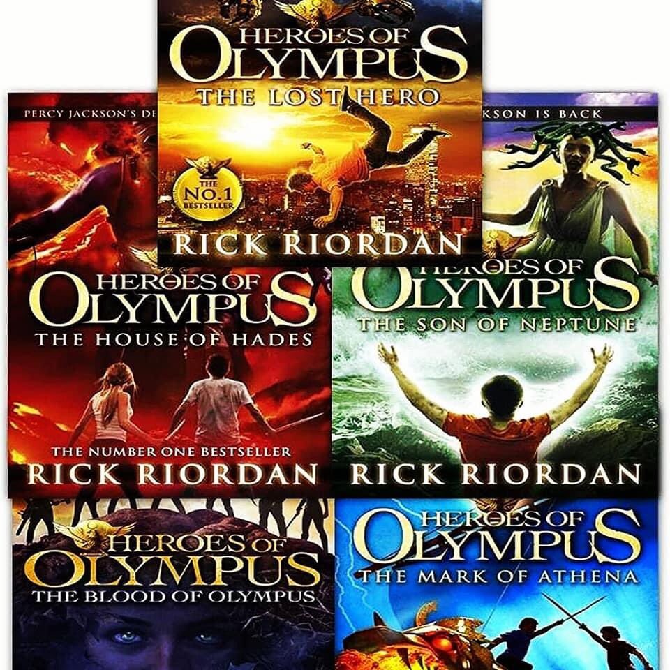 RjArivu's tweet photo. The 'Heroes of olympus complete collection (5 book slipcase)’ is a set of 5 books that will grip the readers thanks to its engaging storytelling and unique narration.
#soCunebooks #OnlinesoCunebooks #On_hand_delivery #Fastest_service #Reasonable_price https://t.co/4jv1s2cY7F