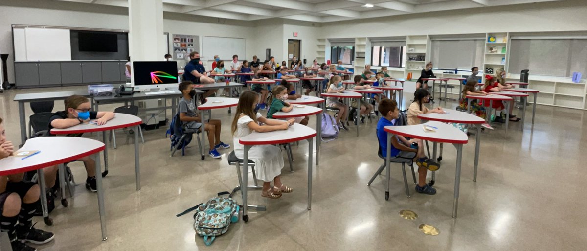 GiftedWeinberg's tweet image. What a beautiful beginning! Our 2021-2022 WGA K-6 Student Leadership came together today and built relationships, connections, and goals. #growwga #wga2122