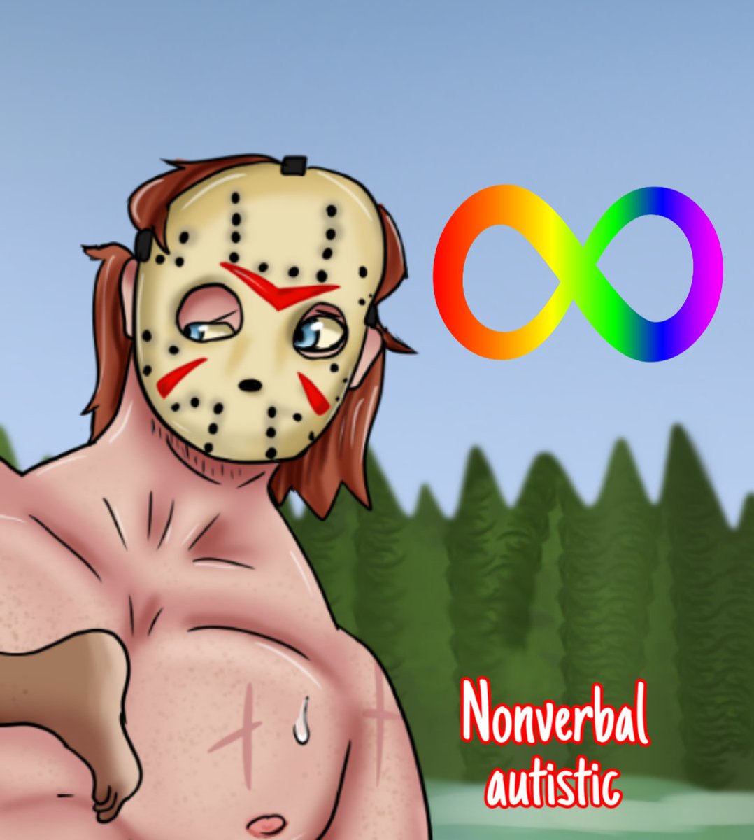 PuppyBaby15's tweet photo. Incase y'all couldn't tell by reading.
#JasonVoorhees #fridaythe13th #horror #slasher #autistic #adhd #headcanon #autisticcharacter #adhdcharacter https://t.co/Wp7THVbT6Y