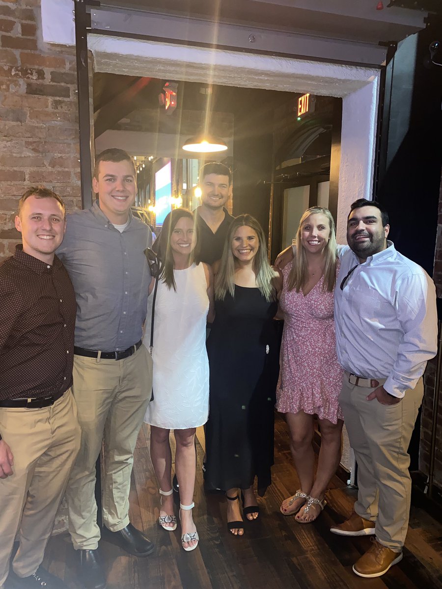 Tonight our Mercyhurst water polo alumni pay tribute to our beloved coach, Curtis. In two days my fiancé and I (both former players) are getting married! I owe everything to Curtis and wouldn’t have had these lifelong friendships without him. We love you! 🤍 @MercyhurstPolo