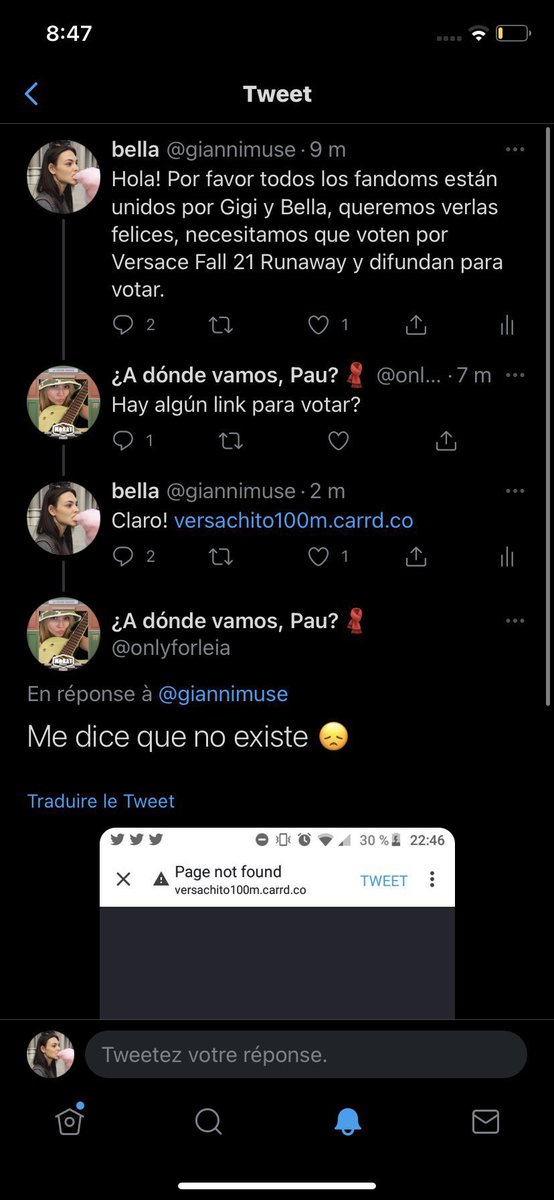 exponiendohf's tweet image. no existe 😞