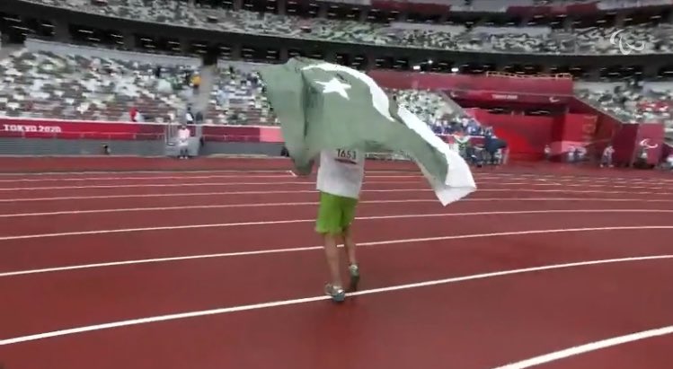 faizanlakhani's tweet photo. CONGRATULATIONS PAKISTAN. Haider Ali wins Gold Medal in Paralympics. Allhamdolillah. 
Hurraaaaaaaaaaahhhhhhhh!!! https://t.co/vhZlnKBZnG