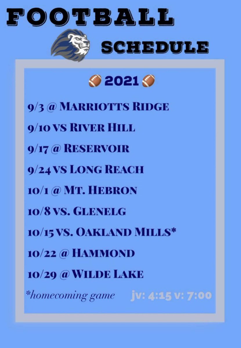 All games are being streamed live on Howard Lions Live on YouTube. Keep your eyes out for #32