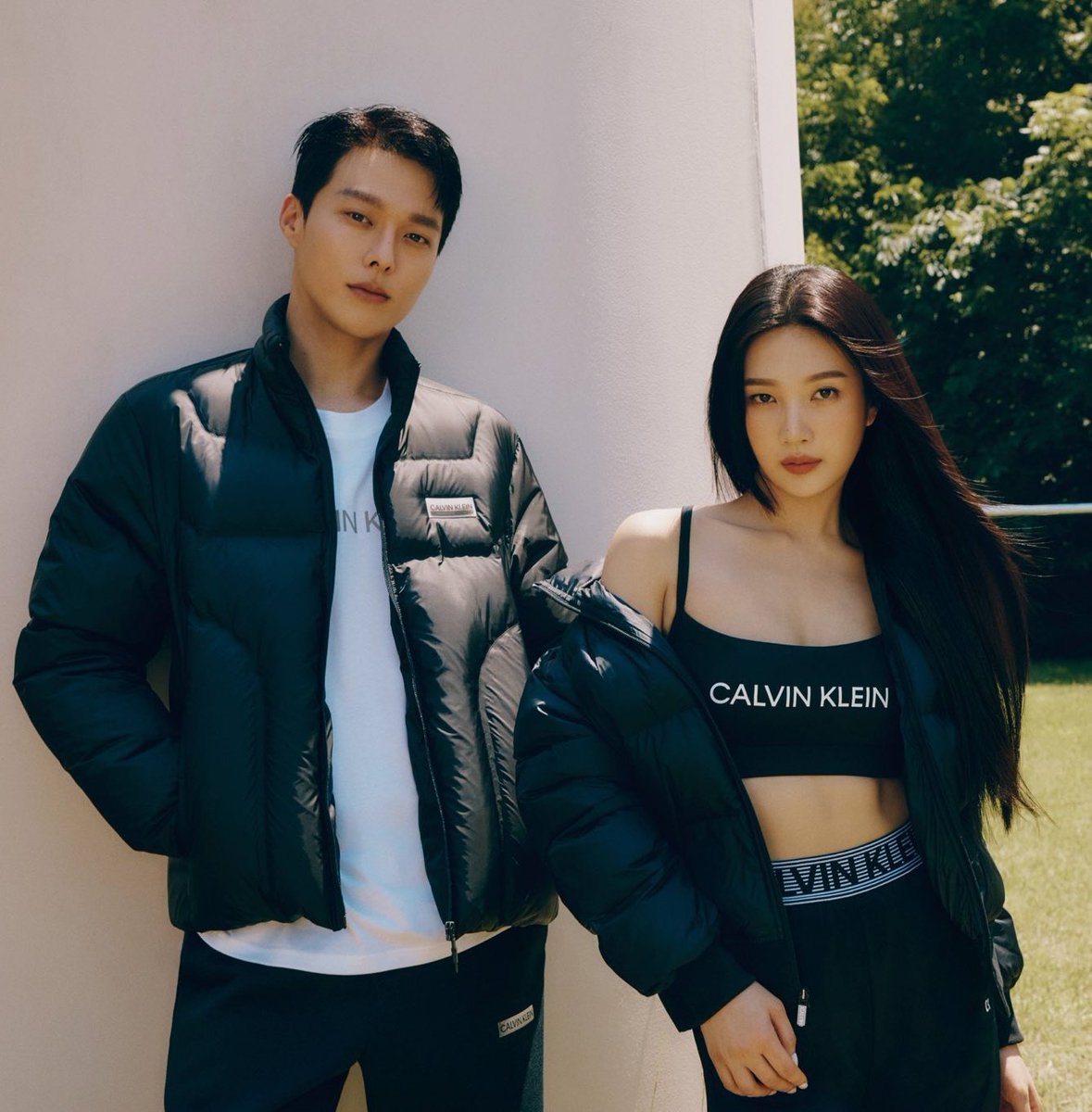 iconickdramas's tweet image. #JangKiYong &amp;amp; #RedVelvet&apos;s #Joy for DAZED x Calvin Klein 💚