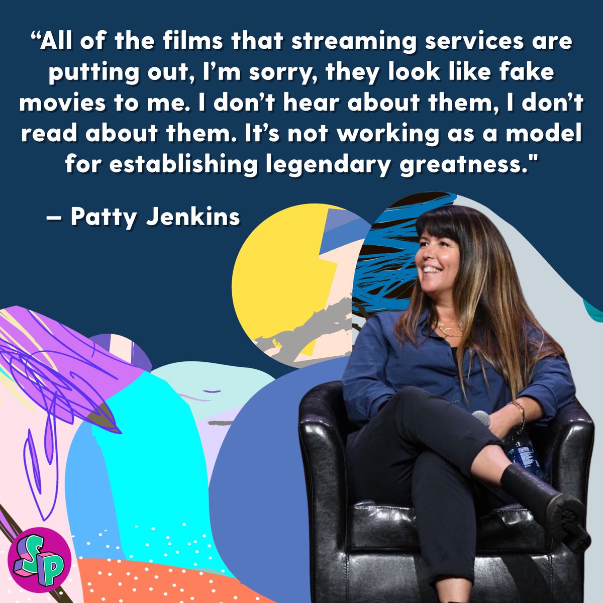 The director of Wonder Woman 1984, Patty Jenkins voices her opinion on straight-to-streaming movies.

https://t.co/XbD4wS0RGA https://t.co/WnBQhtzN89
