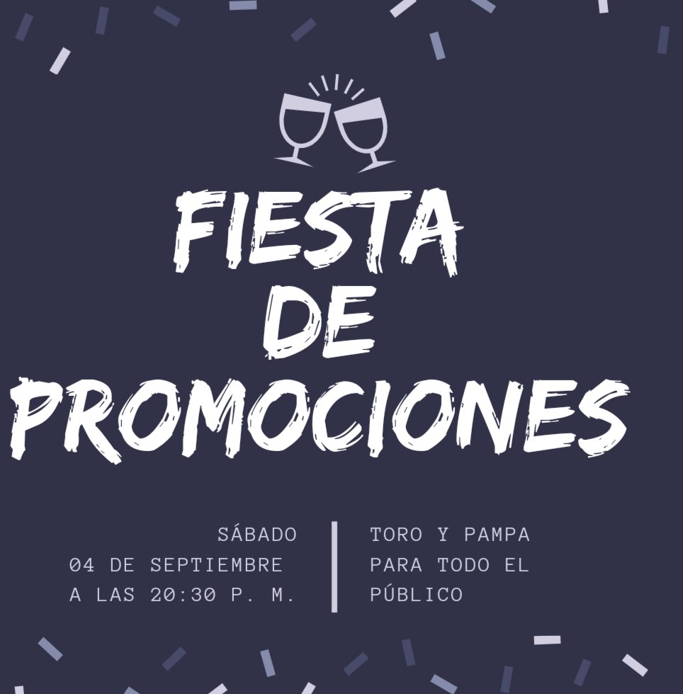 Promo21Ub's tweet photo. LOS ESPERAMOS EN TORO Y PAMPA🤪✨ https://t.co/E9J6KeaPhf