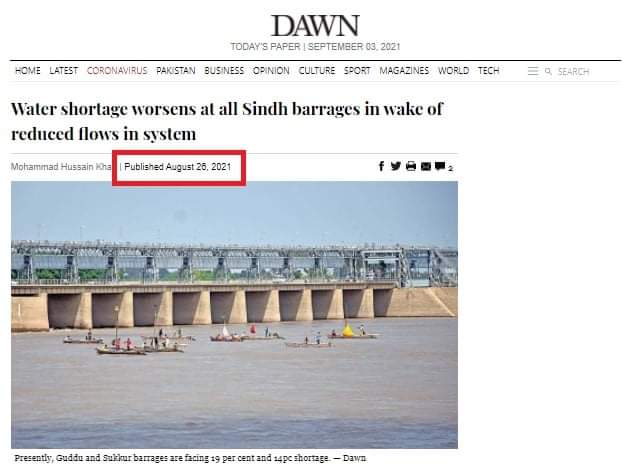 BarkatNoonari's tweet photo. Two Nations Theory just in 2 News.
#sindhneedswater https://t.co/kS8r3l6ZCt