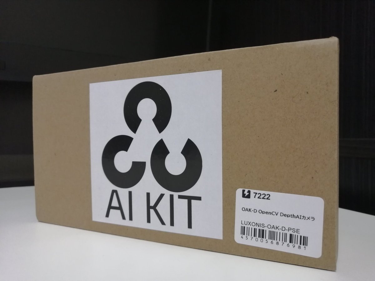 life_hacking's tweet image. 深度カメラ届いた！
#DepthAI