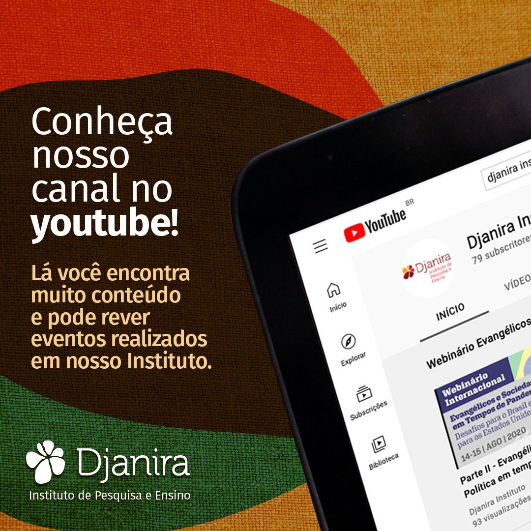 Djanira_IPE's tweet photo. Vocês conhecem nosso canal no YouTube? Se inscrevam e recebam conteúdos gratuitos! https://t.co/8F5XBtOLF9