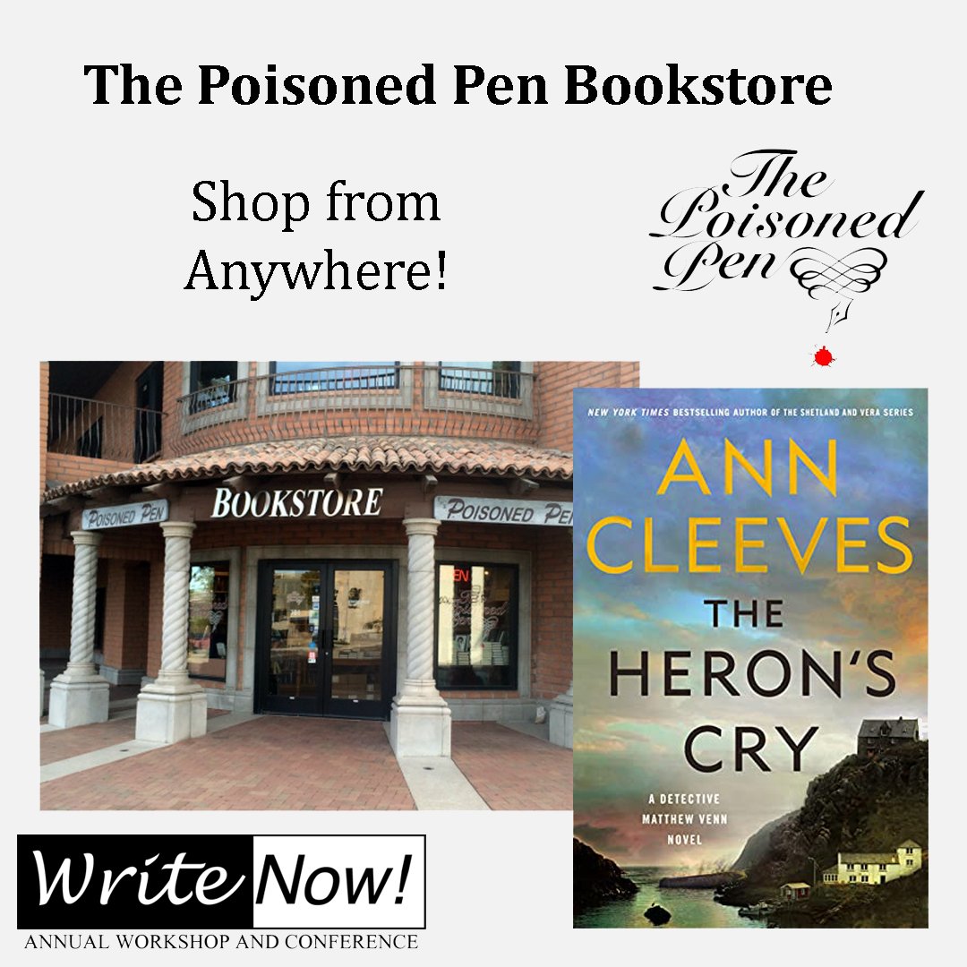 DesertSleuths's tweet photo. The @poisonedpen is a fave local business & our official #WriteNow2021Conference bookstore. Buy books written by all of our guest authors, ship anywhere, & support an independent bookstore & key part of the crime fiction community. #poisonedpenbookstore
https://t.co/TUrmGWwClv https://t.co/Le4V4nIbtk