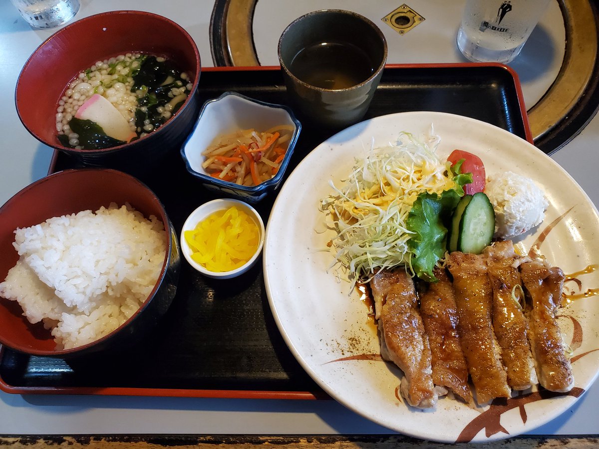 鶏照り焼き定食