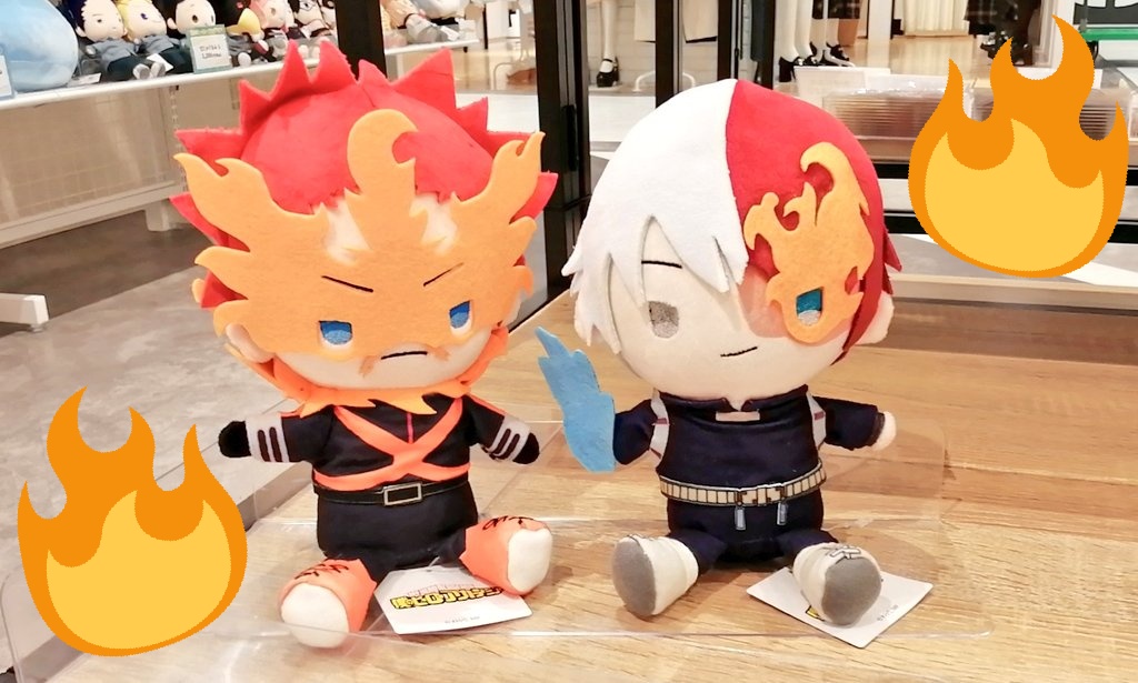 🔥商品情報❄️ 僕のヒーローアカデミアむにゅぐるみが好評発売中です