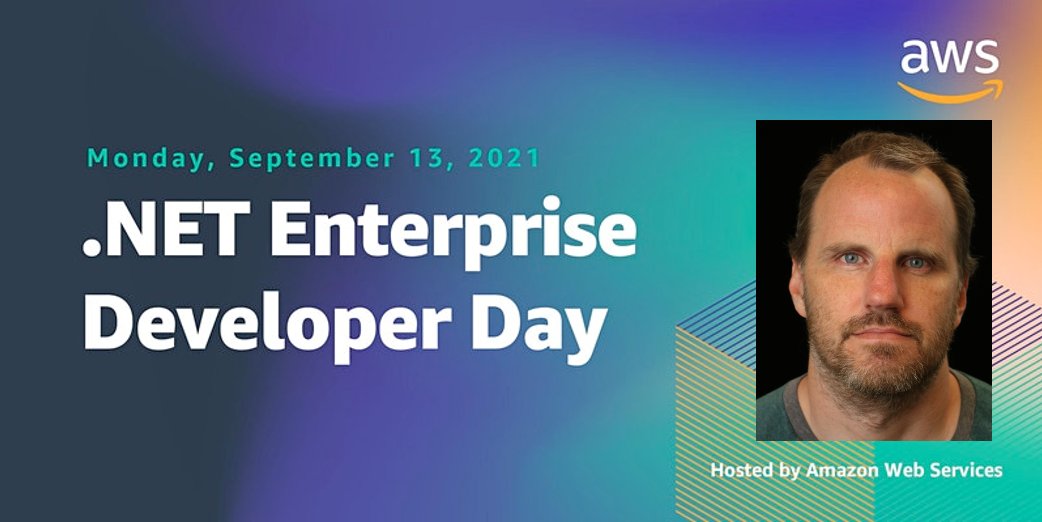 dotnetonAWS's tweet image. Learn about simplified deployments with AWS deployment tool for .NET CLI and Visual Studio from @socketnorm on Sept 13 at the .NET Enterprise Developer Day.

REGISTER TODAY: go.aws/3yxjZu4

#dotNETonAWS #dotNETEDD #dotNET