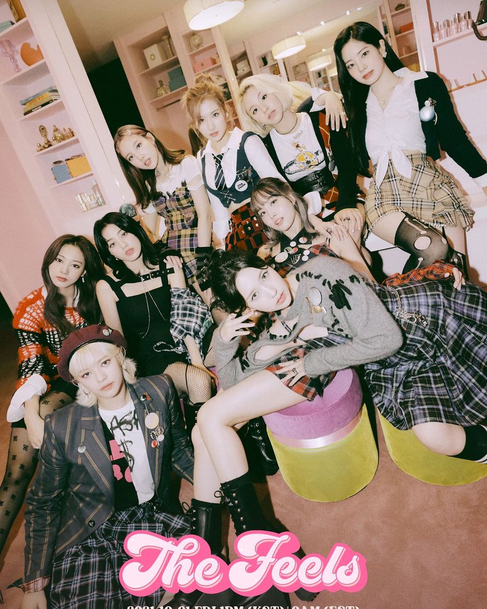 twicebot_'s tweet photo. 210903 twicetagram update [1P]: https://t.co/kuIOGrLw9C

TWICE's 1ST Full English Single
"The Feels"

Concept Photo 1

Release on
10.01_FRI , 0AM (EST) 1PM (KST)

📌<The Feels> Pre-save &amp; Pre-order
https://t.co/iPuT4sJDsY

#TWICE #트와이스 #Th...

#TWICE #트와이스 #Taste_of_Love https://t.co/FaBZzzNUem