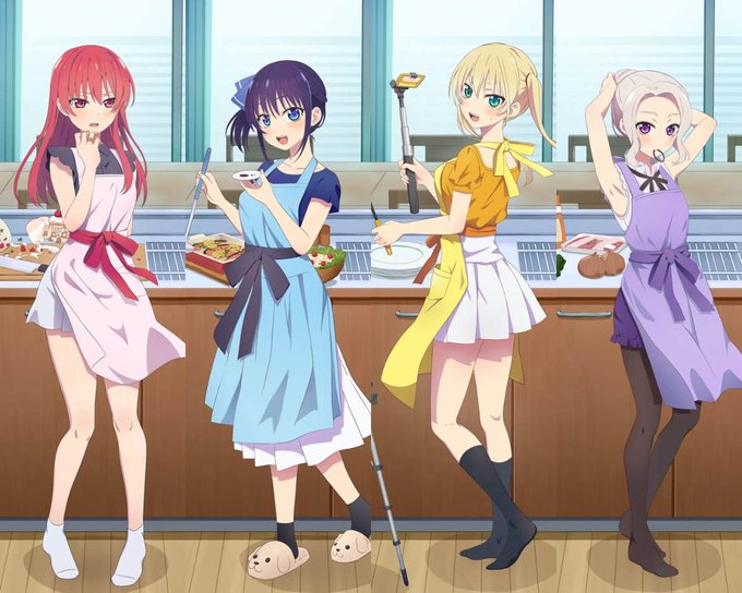 カノジョも彼女 キャラアートグラフ 水着ver. 新品未使用品 お気に入り