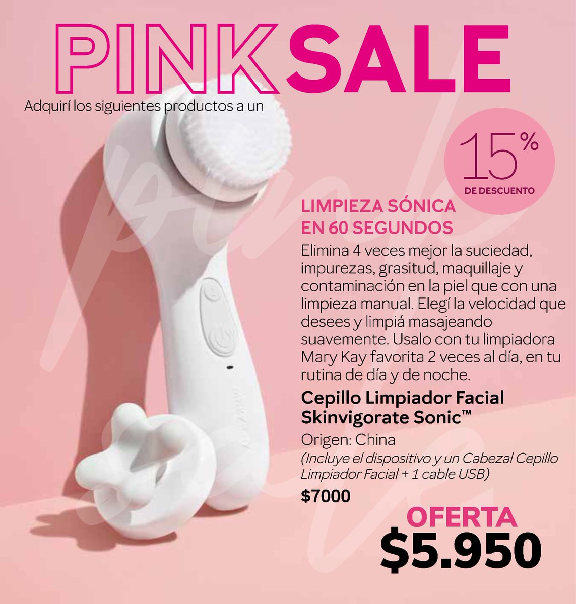 KayCtes's tweet image. Hagamos un #PinkSale 🙌🏼 y arranquemos Septiembre con todo! 💣💥