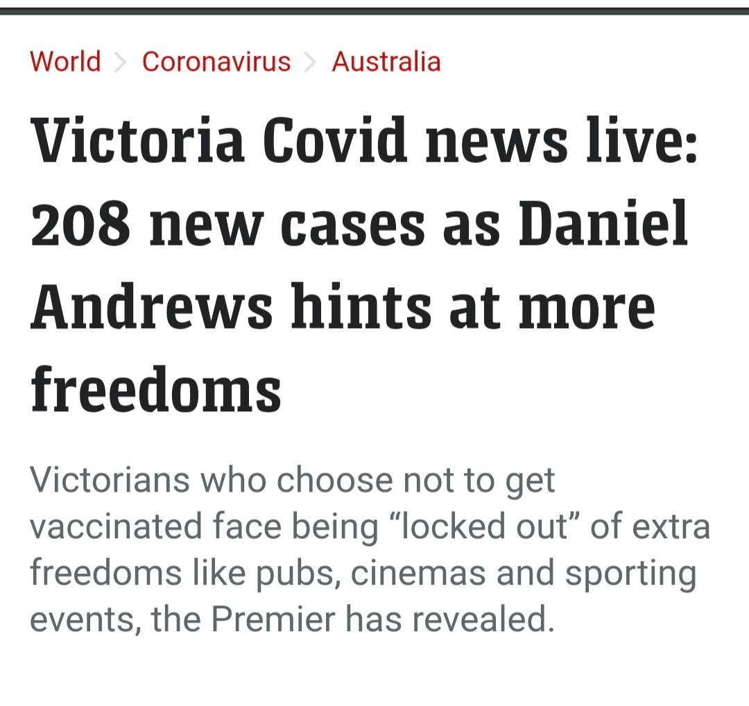 Sarah77414568's tweet photo. #NoLockOuts
You can try Danny Boi but the people of Victoria aren't playing ball with you anymore
@CraigKellyMP Sir, I'd like to report a bully. https://t.co/NJg5wiRkXW