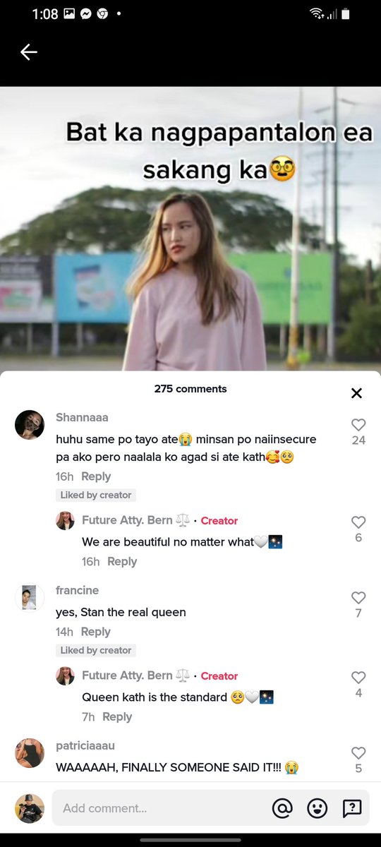 k4thwaii's tweet photo. there is a trend in tiktok na they feel empowered embracing their insecurity because of some people that makes them embraced it..

and here are some entries saying na they don't felt insecure being a bow legged because of u @bernardokath 🥺😭 https://t.co/BBL068nzHd