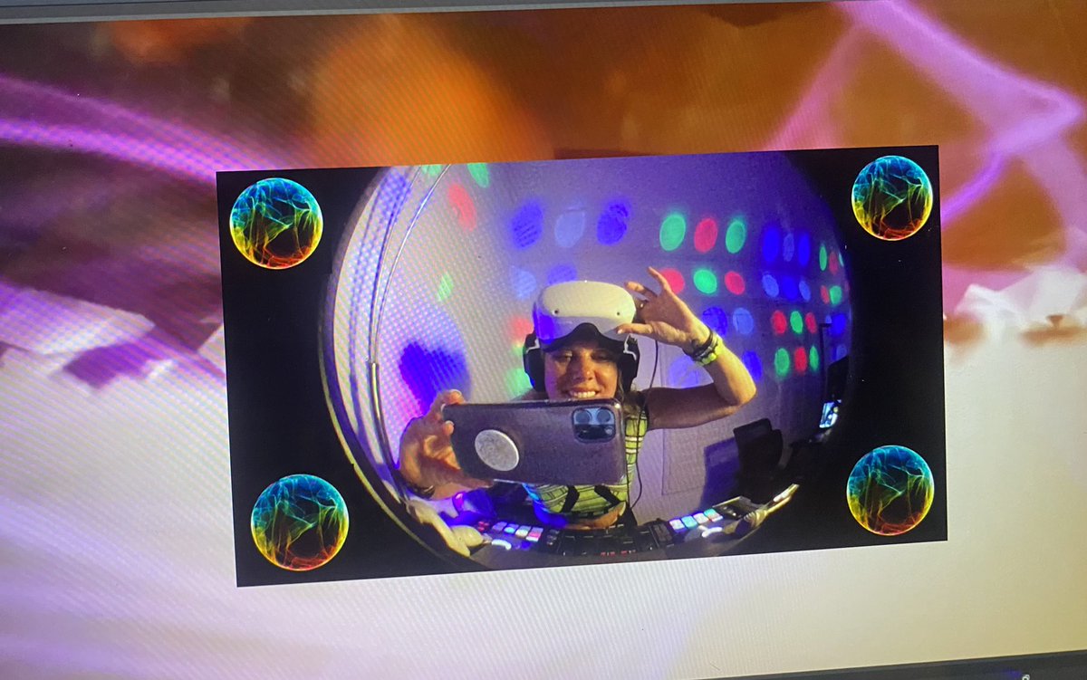 celestelear's tweet photo. A few snaps from my #vrperformance tonight @BRCvr in the #metaverse with the#virtualburningman community at #solarshrine ! Year Two ! #3dart #housemusic #deephouse #immersivetechnology #vrfestival #clubbing #partyinginthemetaverse #love #burningman #burningman2021 https://t.co/IXO9LgR4K3
