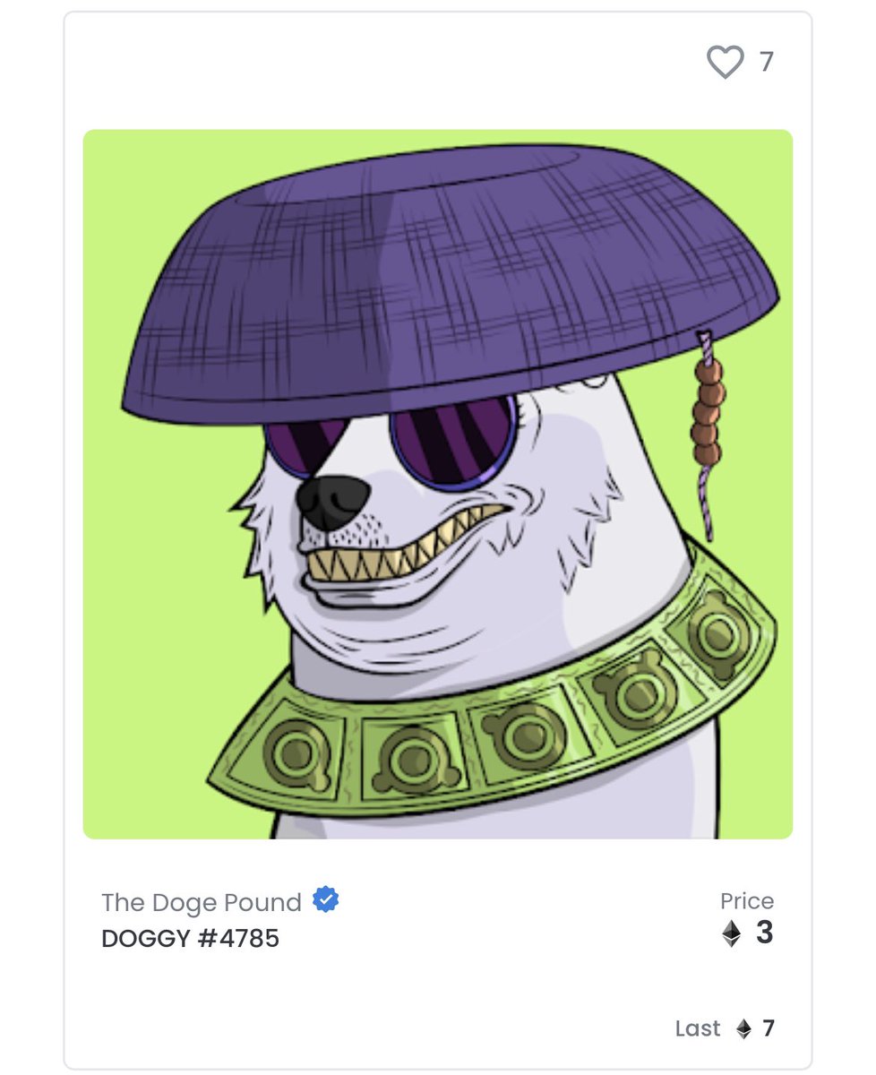 NFTpaperhands's tweet photo. -57% #dogepound https://t.co/p5UII5Gz9U