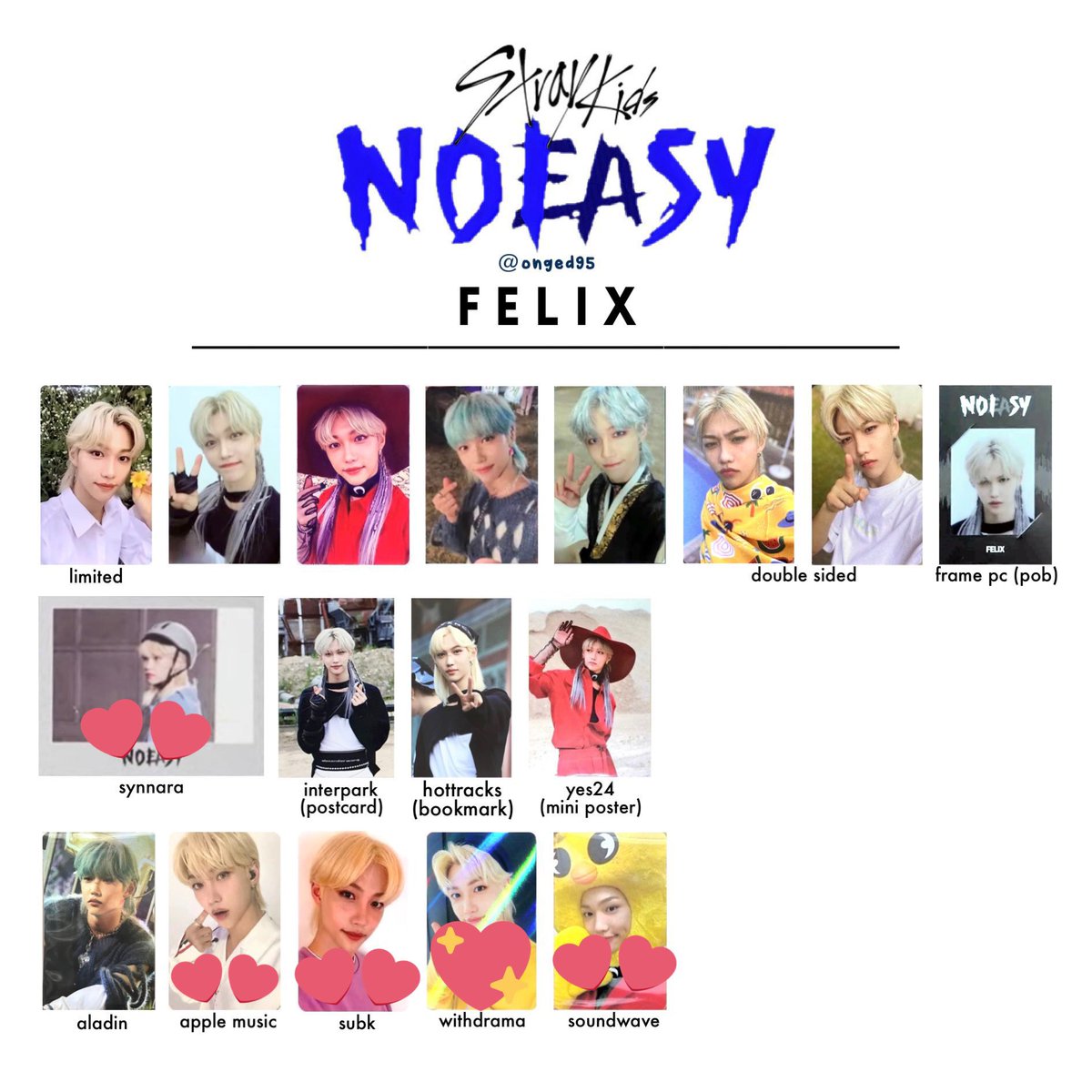 stray kids noeasy skzoo フィリックス