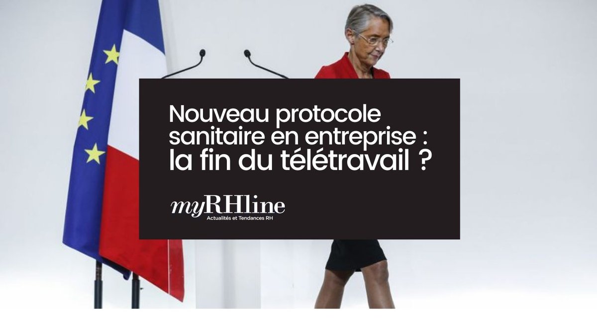 Nouveau protocole sanitaire en entreprise : fin du nombre de jours minimal de télétravail sharee.me/t/XSvqo