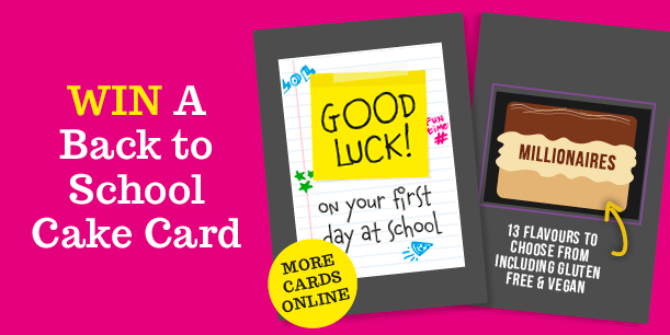SpongeCakesLtd's tweet image. We're giving you the chance to win one a Back To School Cake Card 🎒For a chance to win simply Follow us and RT! The winner will be announced Friday 10th September #Competition #Win #Sponge #Giveaway #Cakes #FreebieFriday #FF