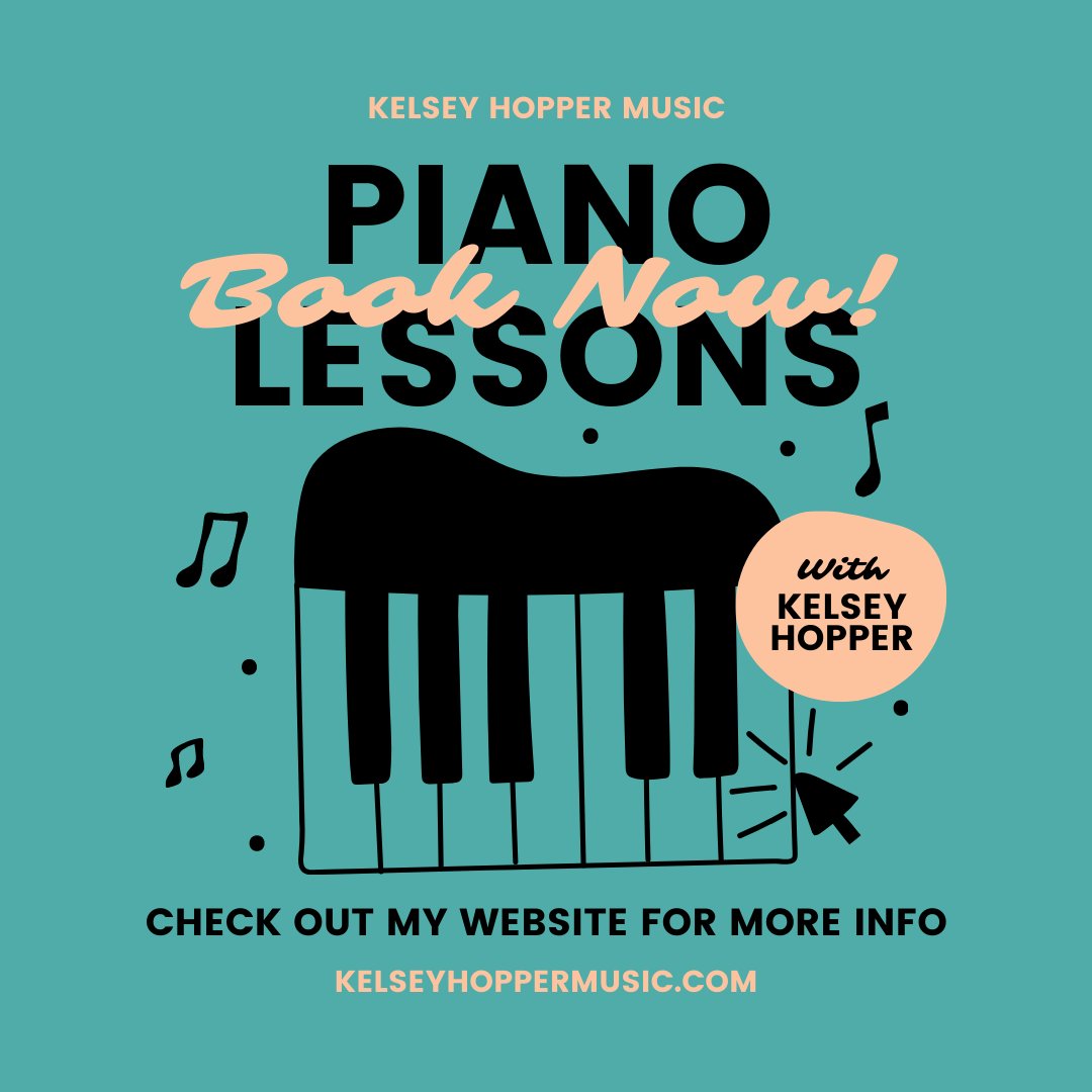 KHopperMusic's tweet photo. 🎹Interested in starting piano lessons this upcoming fall? 🎹⬇️
Feel free to reach out to me via DM or email (kelseyhoppermusic@gmail.com), or check out my website (https://t.co/eahCopZzNk). 🎹

#music #luxembourg #musiclessons #pianolessons #piano #singinglessons #singing https://t.co/nneYkp0RM7