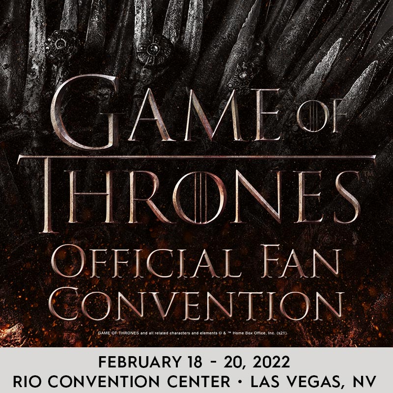 Gameofthronesjp ゲームオブスローンズ 初の公式ファンコンベンションが来年2月18日 日 米ラスベガスで開催決定 同イベントでは特別ゲストを招いたパネル ディスカッション サイン 写真会 トリビアコンテスト Gotグッズ販売などを予定 チケット