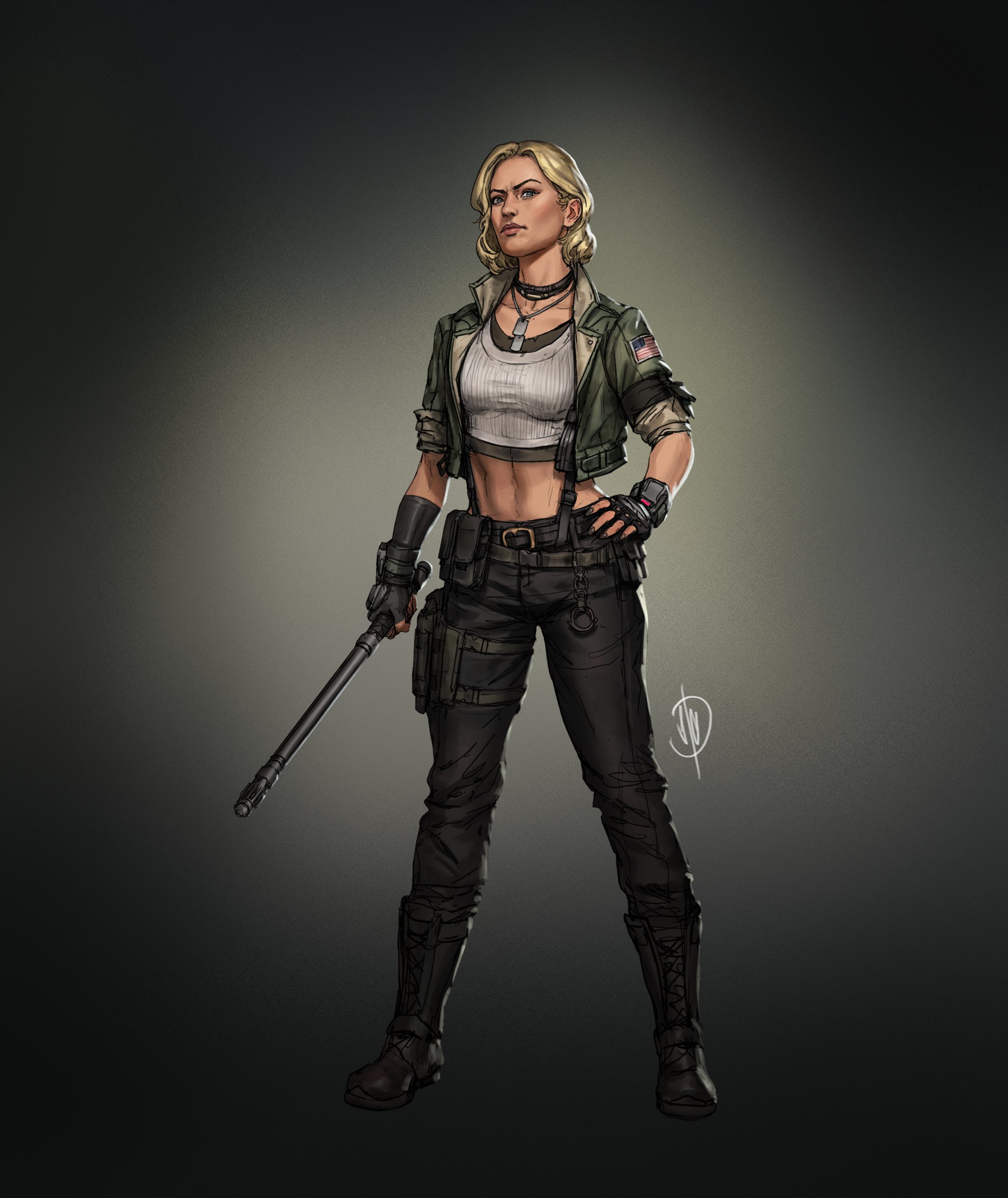 【R&B】Sonya Mortal Kombat Sonya Blade Cosplay Brings Back Her Retro Uniform