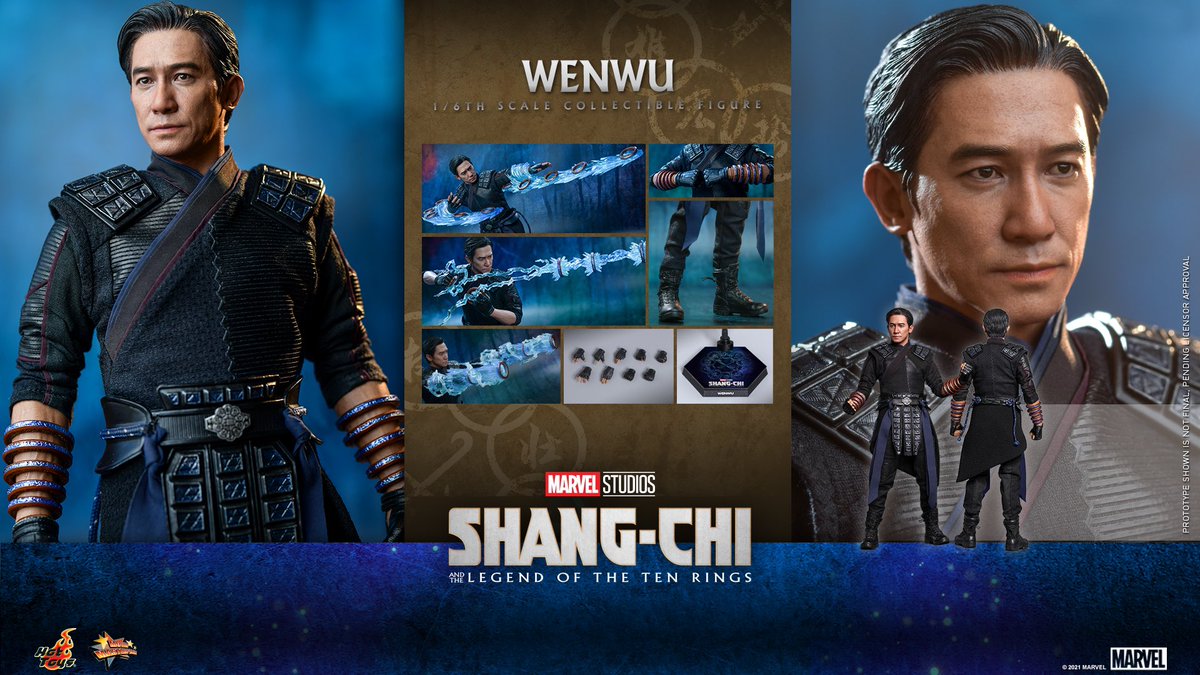 ムービーマスターピース ホットトイズ ウェンウー MARVEL Amazon | ムービー・マスターピース シャン・チー/テン