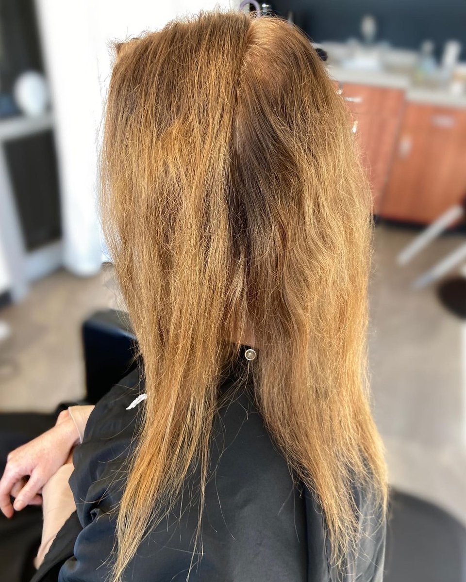 bohyme's tweet image. Let your hair do the talking 😍 Another amazing transformation by @gabirstudio ⁠We swoon!😘
#Bohyme
*
#BohymeHair #invisiblebeadextensions #hairtransformation #handtiedmanes #handtiedhair #brownhair #22inchextensions #hairprofessionals⁠⁠
#hairgoals #wavesfordays