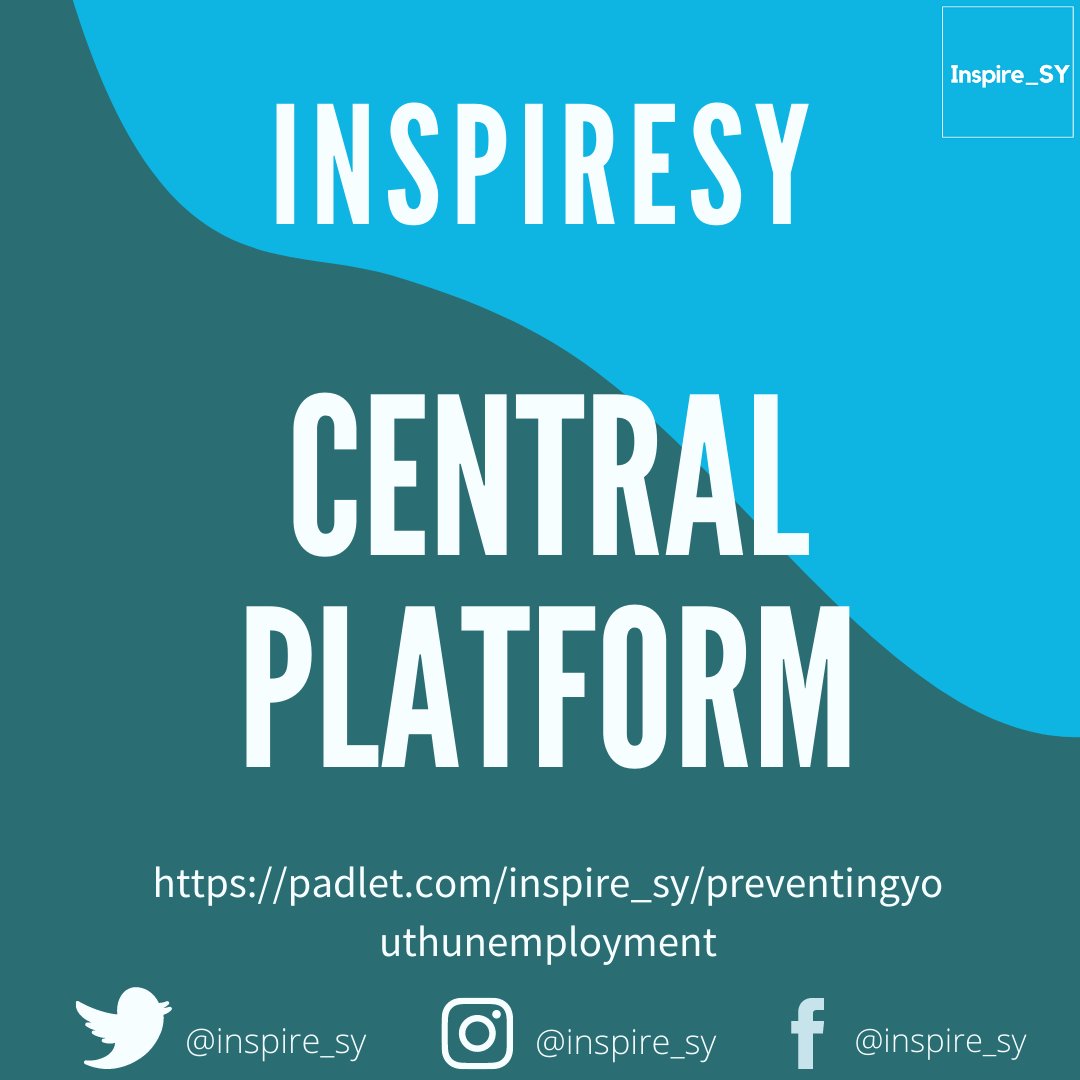 Did you know InspireSY has a central platform with up to date offers about the different courses and programmes available in Sheffield?🤔

AND support resources to help you make your next step into training or employment?🙌

Available on the link below⬇️⬇️
padlet.com/inspire_sy/pre…