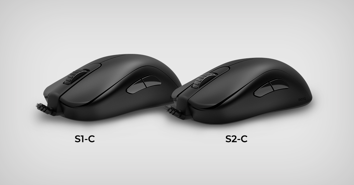 ZOWIE on Twitter: "S1-C and S2-C are now available at the and US ZOWIE stores. The C version has the same shape, lower weight, a cable 24-step scroll