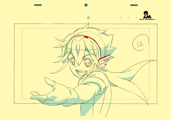 #シンカリオンZ 19話ご視聴ありがとうございました!

以前Twitterにアップした大ラフ絵はギンガでした✨一瞬の絵なので探してみてください😁 