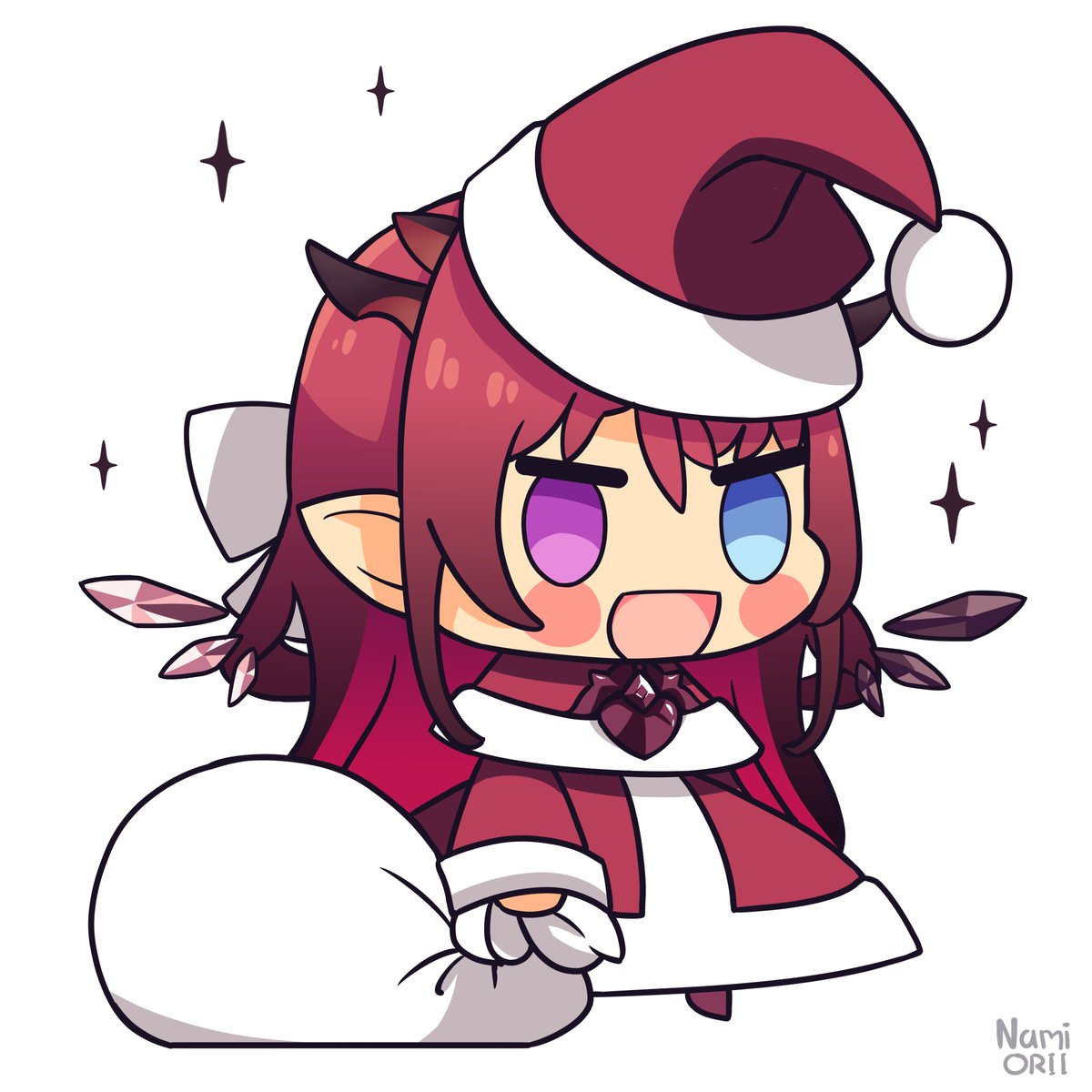 IRyS 「it is pretty early for a padoru but

#IR」|Namii🍞のイラスト